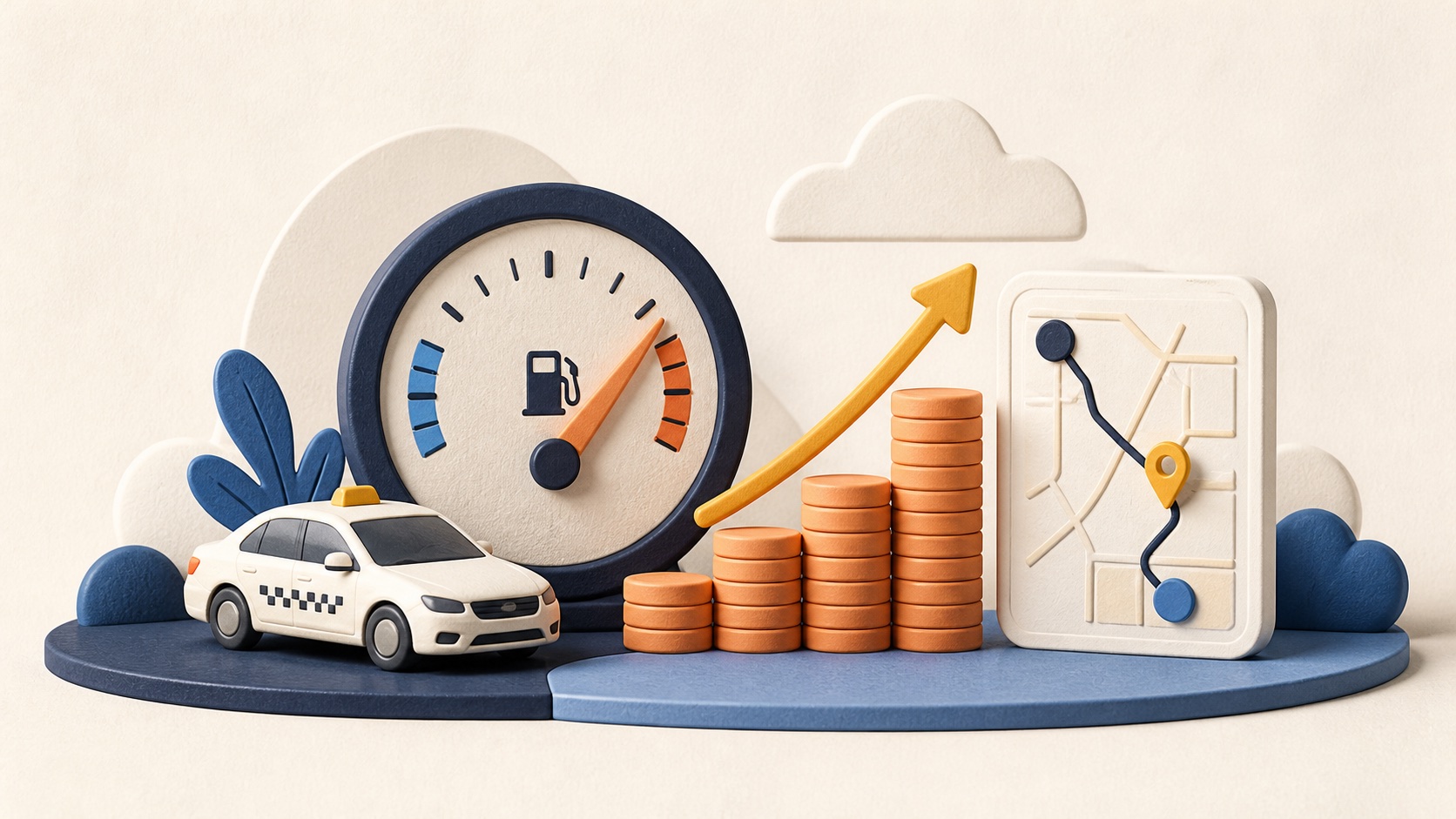 Illustration zum Artikel: CO₂-Preis 2026: Was Tanken und Fuhrparkplanung jetzt kosten
