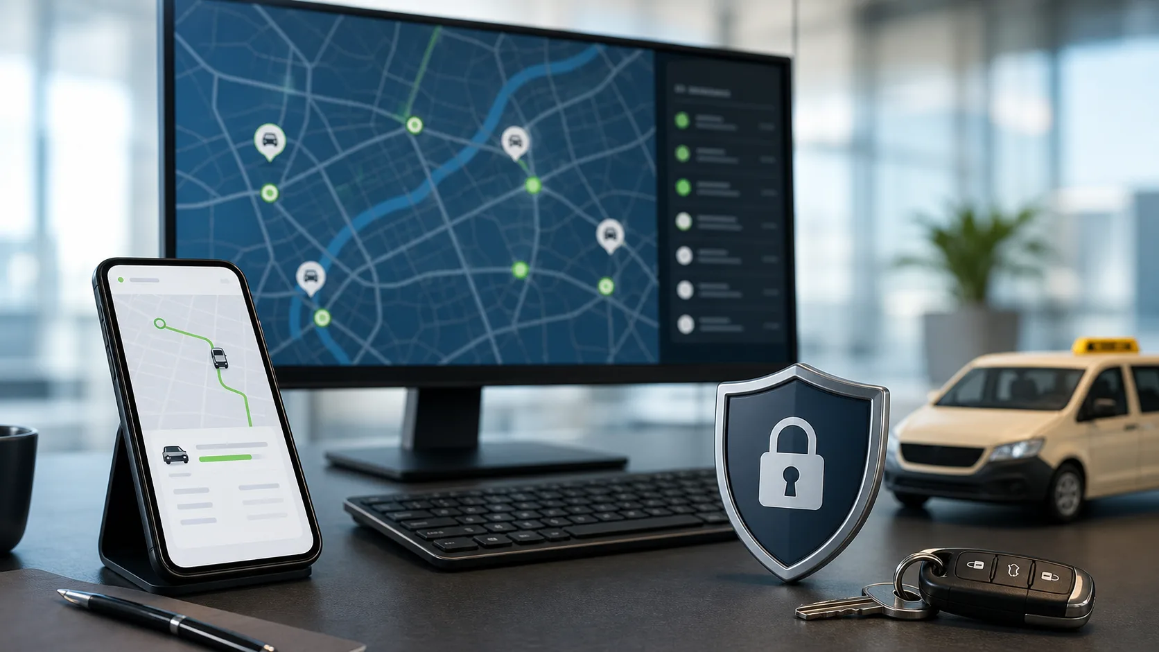 Fahrer-Tracking mit GPS, Datenschutz und Disposition