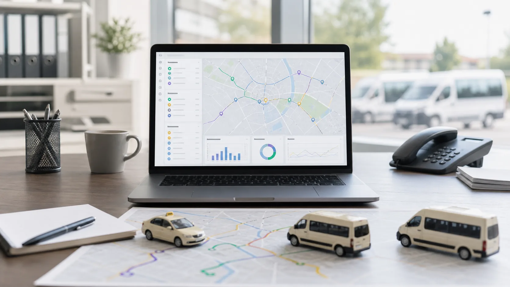 Software für Personenbeförderung in der Disposition